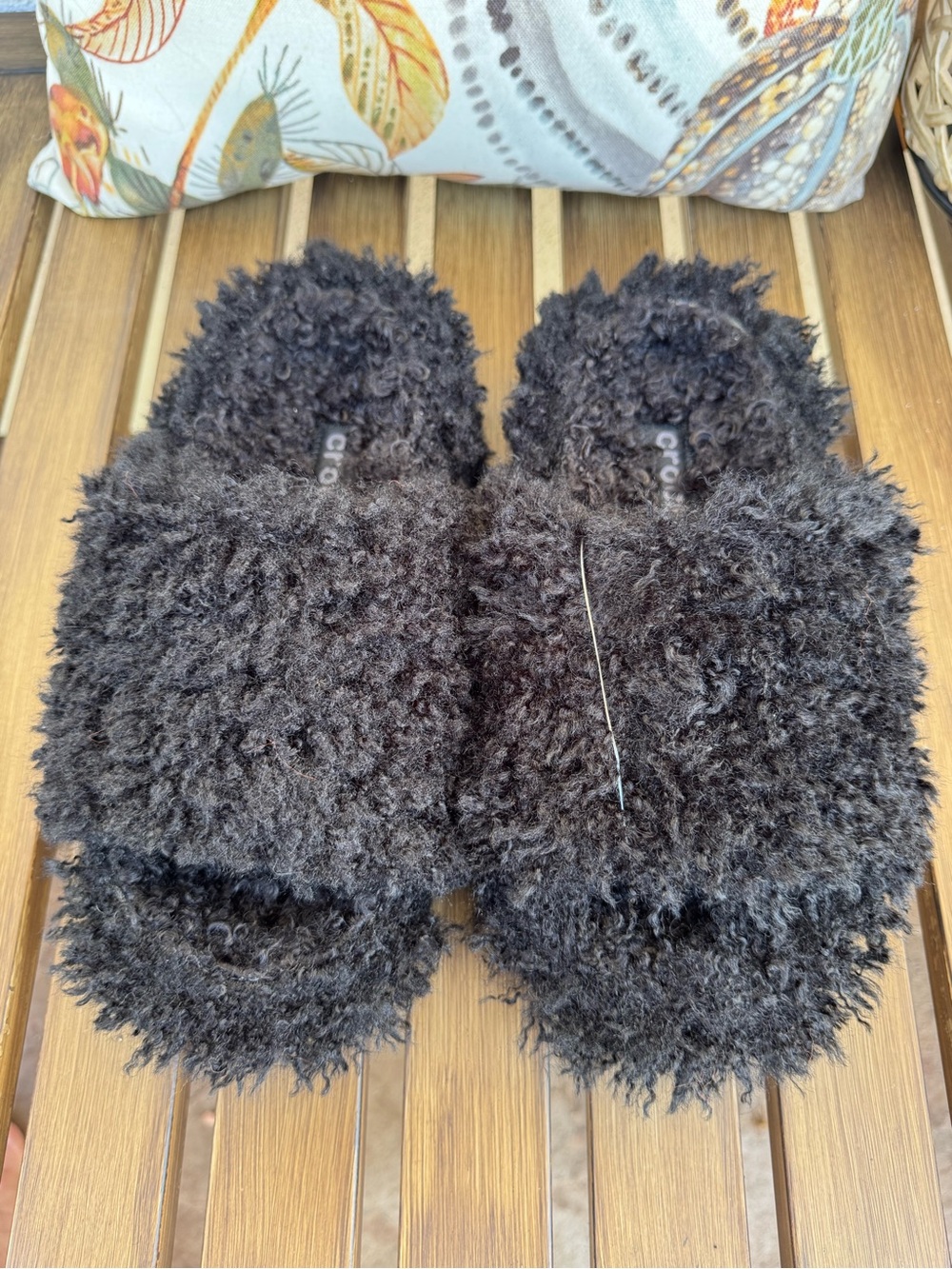 Crocs Shaggy Fur SLide